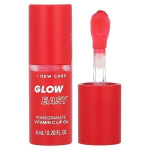 I Dew Care Glow Easy Pomegranate Lip Oil - Red